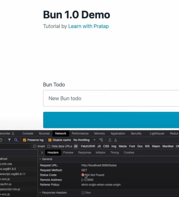 TODO app 3 - Bun, HTMX and Pico