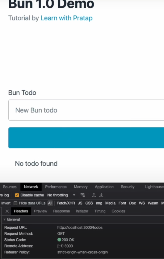 TODO app 4 - Bun, HTMX and Pico